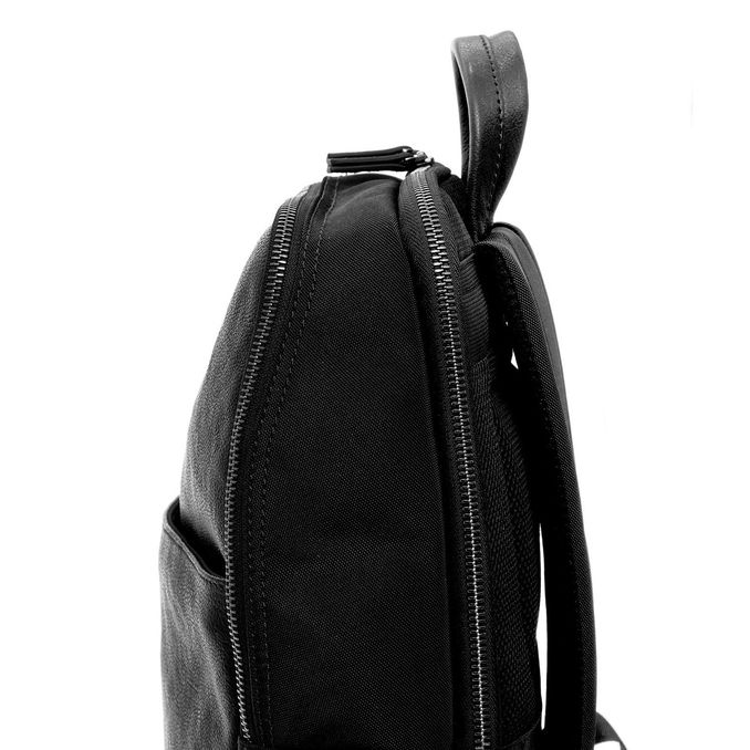 ZAINO ROUND STEEL RIVET Unisex Nero