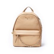 ZAINO SLATER IN PELLE MARTELLATA CON CATENA ORO Donna Camel ZAINO SLATER IN PELLE MARTELLATA CON CATENA ORO Donna Camel