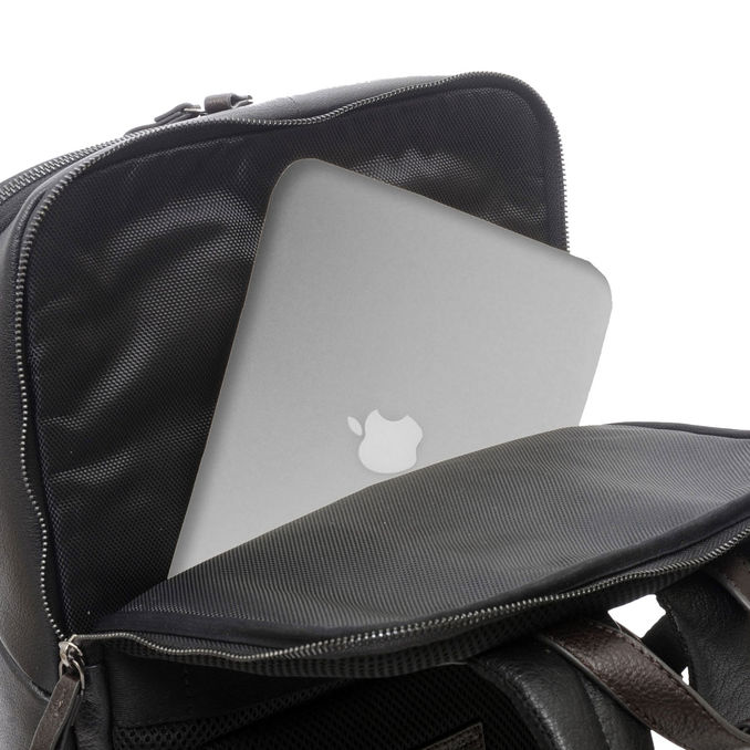 ZAINO SQUARE RAG COLLECTION Unisex Nero