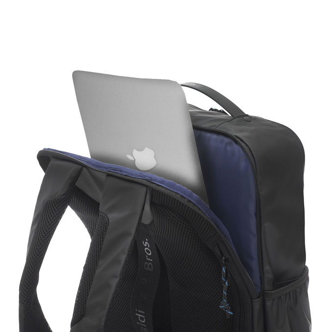 ZAINO SQUARE RUBBER Unisex Nero