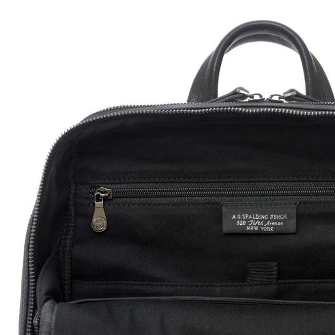 ZAINO SQUARE STEEL RIVET Unisex Nero